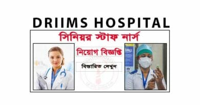 DRiiMS Hospital Job Circular