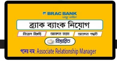 BRAC Bank Associate Relationship Manager Circular 2023