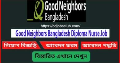 good-neighbors-bangladesh-nurse-job-circular-2023