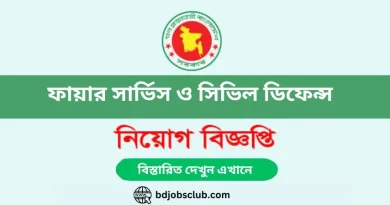 Fire Service Job Circular 2024