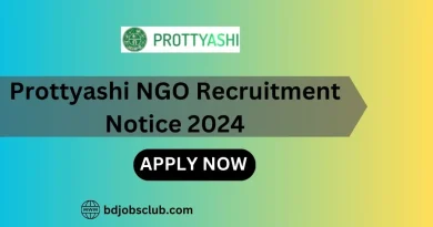 Protashi NGO Recruitment Notice 2024