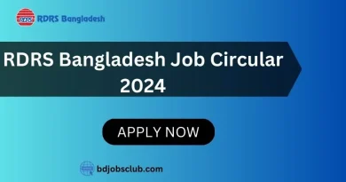 RDRS Bangladesh Job Circular 2024